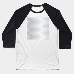 Gray tone cubes with zig zag shape Baseball T-Shirt